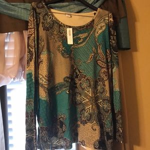 NWT Chico’s Brand Size 4 (18-20) Pullover Sweater